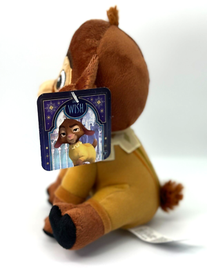 Just Play Disney Wish Valentino the Goat 8in Cuddly Plush Doll NWT