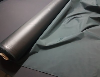 6oz BLACK NET NYLON COATED SHOWERPROOF FABRIC MATERIALCRAFTS SHEETING
