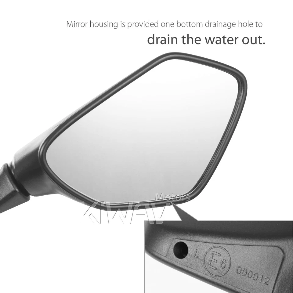 Aftermarket mirror replacement oem spec (pair) fits Suzuki GSX-R 1000 2017 - Image 4 of 4