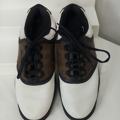 Footjoy Golf Shoes Saddle Oxford Leather 45516 Mens Size 9.5  display picture 2