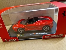 Miniature BBURAGO LA FERRARI APERTA SIGNATURE 1/43 Rouge 