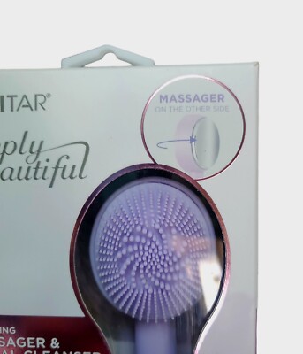 Vivitar Vibrating Massager & Facial Cleanser Purple NIB | eBay