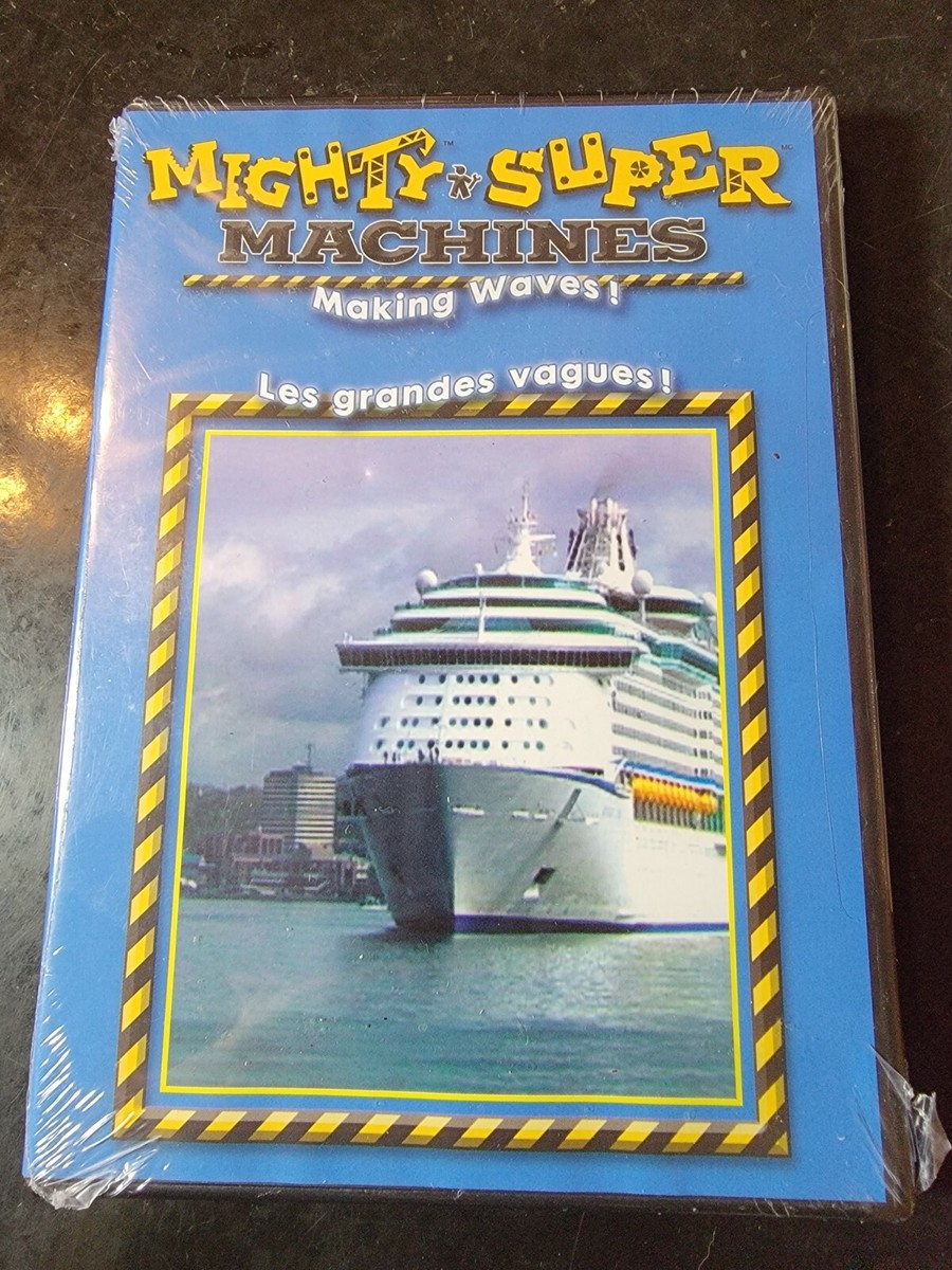 Mighty Machines - Making Waves (DVD, 2008, Bilingual) NEW