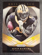 2020 Panini Prizm Football Alvin Kamara Brilliance #5 New Orleans Saints