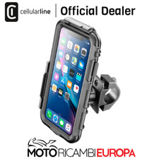 SUPPORTO CELLULARE MANUBRIO TUBOLARE MOTO CELLULARLINE ICASE IPHONE 11 PRO MAX
