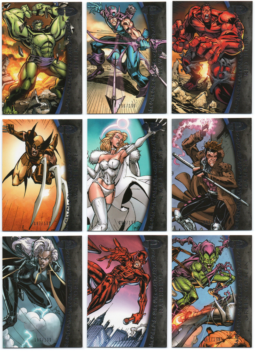 2012 Marvel Premier Base /199 - Pick Any Complete Your Set