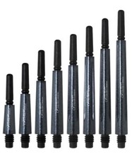 COSMO DART SHAFTS CARBON NORMAL-SPINNING PEARL BLACK - SET OF 4