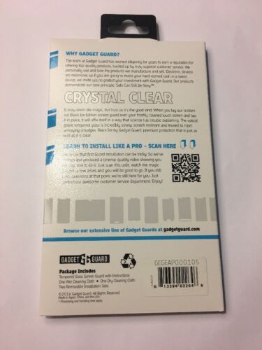Apple iPhone 8+/7+/6s+/6+ Gadget Guard Black Ice Glass Screen Protector - Picture 2 of 3