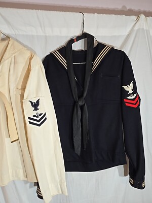 Vintage rare US Navy Air Traffic Controller 2nd Class Uniform's Size Small lot