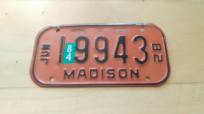 Plaque Ancienne Vélo Cycles MADISSON – Cyclisme Vintage
