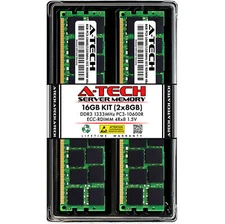 16GB 2x 8GB PC3-10600R RDIMM Supermicro X8SI6-F Memory RAM