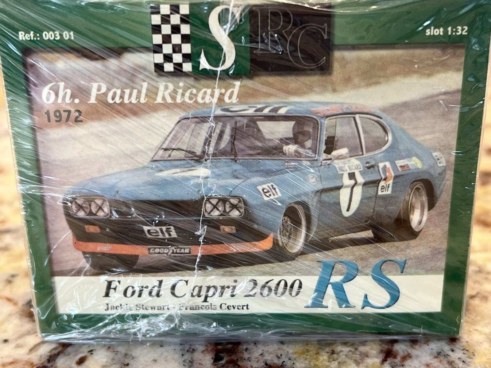 SRC 003 01 NEW SEALED Ford Capri 2600 RS #7 Jackie Stewart 6H Paul Ricard RARE!