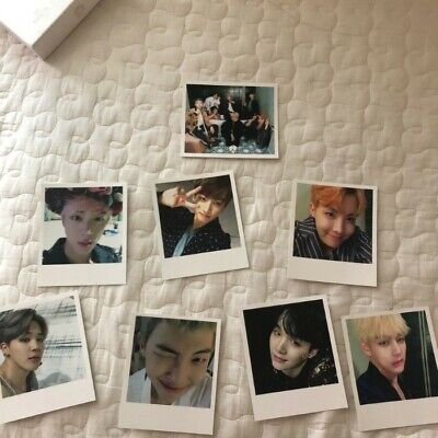 BTS Album 2nd Wings Official Polaroid carte photo