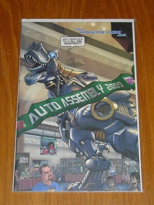 TRANSFORMERS ALL HAIL MEGATRON #13 IDW APOCALYPSE.COM VARIANT JULY 2009 NM (9.4)