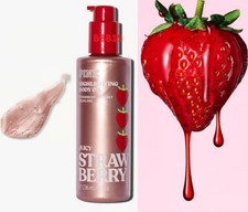Victoria's Secret Juicy Strawberry Highlighting Body Oil,236ml LIMITED EDITION