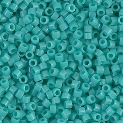 Miyuki Delica Seed Beads Size 11/0 Opaque Turquoise BULK 50GM DB729