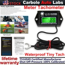 Tachometer Tach Hour Meter Spark Boat Outboard Motor Fits Mercury Yamaha Johnson