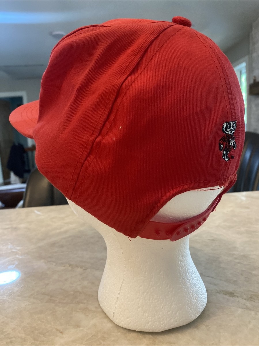 Casquette Snapback Vintage Wisconsin Badgers Annco - Verte - Années 1990 - Neuve Avec étiquette