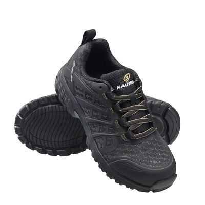 🔥NEW🔥 Nautilus N1961 Work Boot, Alloy Toe, Women, Black, 9.5