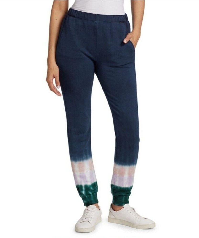Wildfox SET Womens Periwinkle, Navy & Olivia Tie Dye Hoodie & Joggers Sets NWT image 7