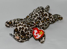 NEW TY Beanie Babies Freckles Leopard DOB 6-3-96 - 4066 - 1996 Fast Shipping 