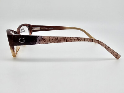 Guess GU2485-3 P42 Crystal Brown Fade Cat Eye Eyeglasses  display picture 3