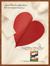 1987 Oxydol Detergent Print Ad/Poster 80s Laundry Cleaning Home Art Décor Retro