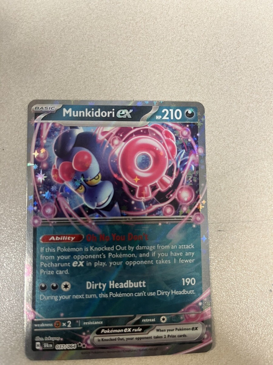 scarlet and violet shrouded fable rare cards Pokmon TCG: & - - Kingambit Illustration Box Shrouded Fable booster packs A code card for Pokmon TCG Live Munkidori ex 037/064 Shrouded Fable