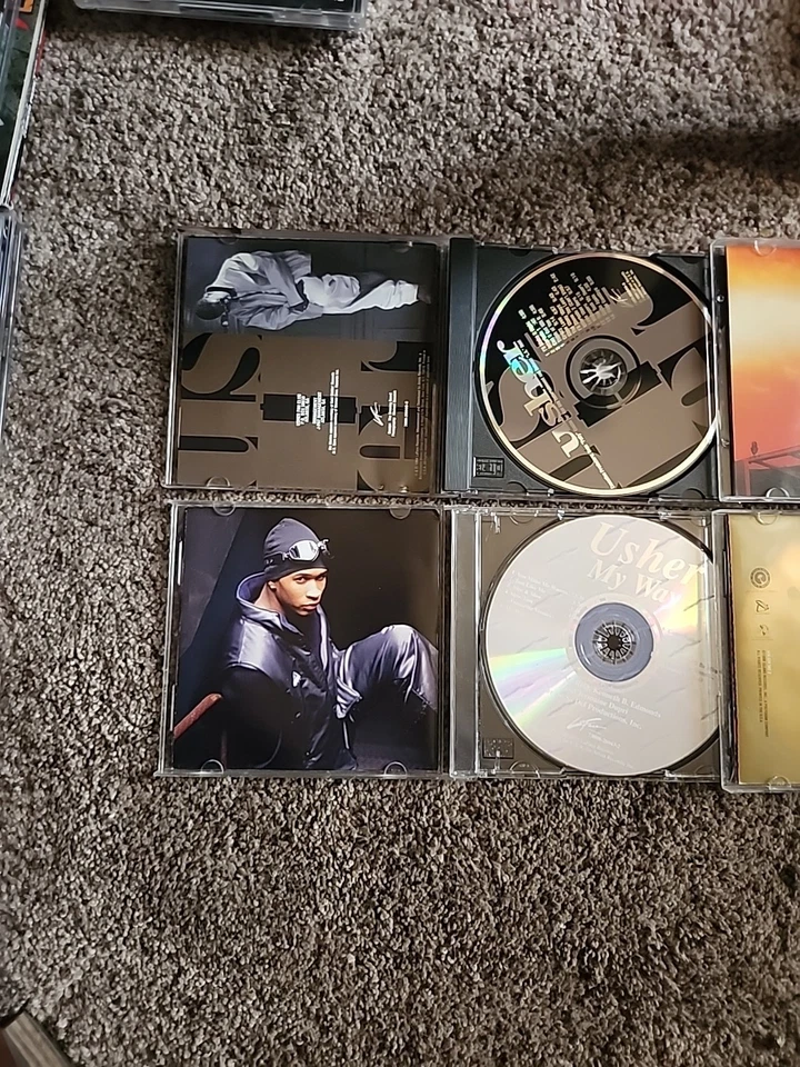 Lot Of 4 R&B Cds. 3 Usher 1 Dru-Hill Foto 3 de 4