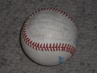 Rocky Colavito Autographed Bobby Brown MLB Baseball!!!