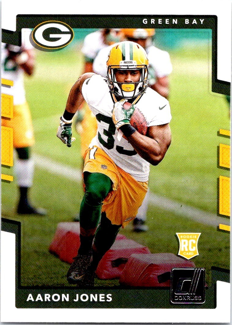 2017 Donruss - Aaron Jones #385 RC - Near Mint or Better