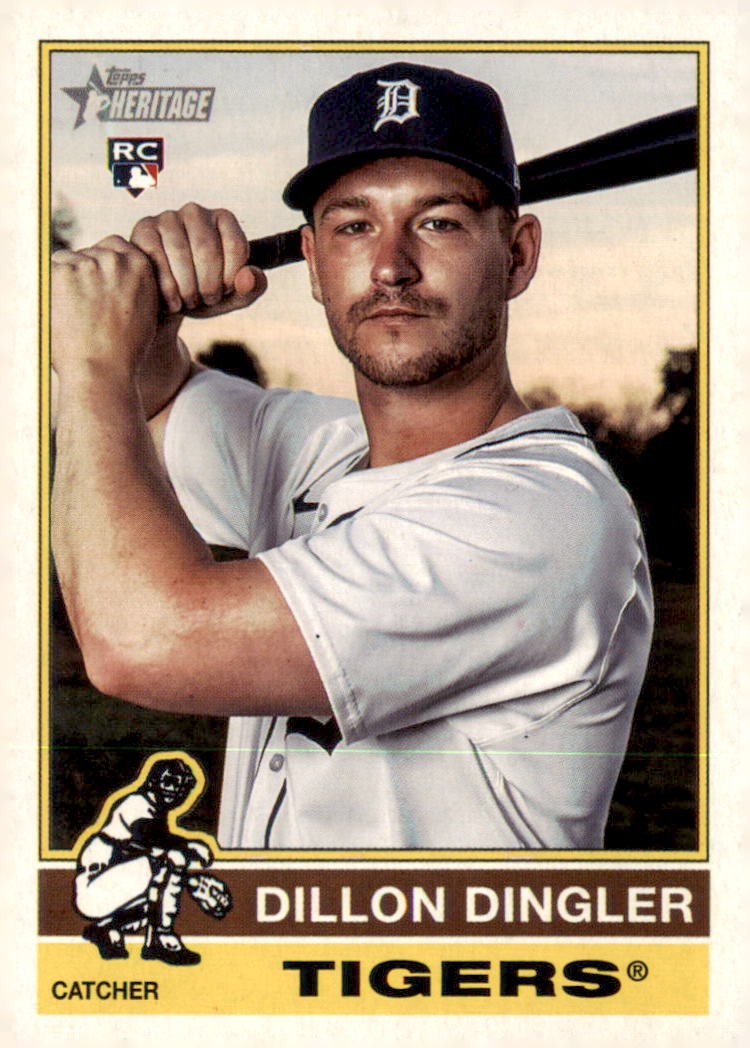 2025 Topps Heritage #130 Dillon Dingler