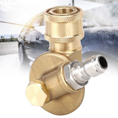 Spray Nozzle Brass Nozzle Tip 1/4 Inch Quick Plug Adjustable 240° For 7