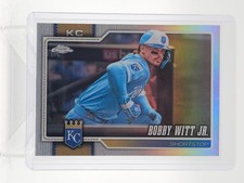 BOBBY WITT JR. 2026 TOPPS CHROME REFRACTOR IMAGE VARIATION #12 ROYALS Q2754