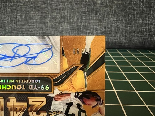 2024 Gold Standard Football 24K Robert Brooks Auto /99 Packers - Picture 6 of 6