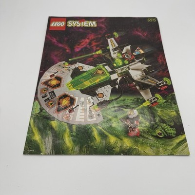 Lego  6915 Nur Bauanleitung Warp Wing Fighter UFO Classic Space