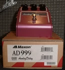 Maxon Japan AD999 Analog Delay - up to 900ms pure Analog TONE w/- orig box