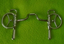 MYLER Pony~Large Mini 4" Ported Barrel Mouth Half Cheek Driving Bit~HARD to FIND