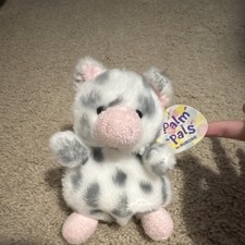 Aurora Palm Pals Spotted Pig Plush Stuffed Animal Small