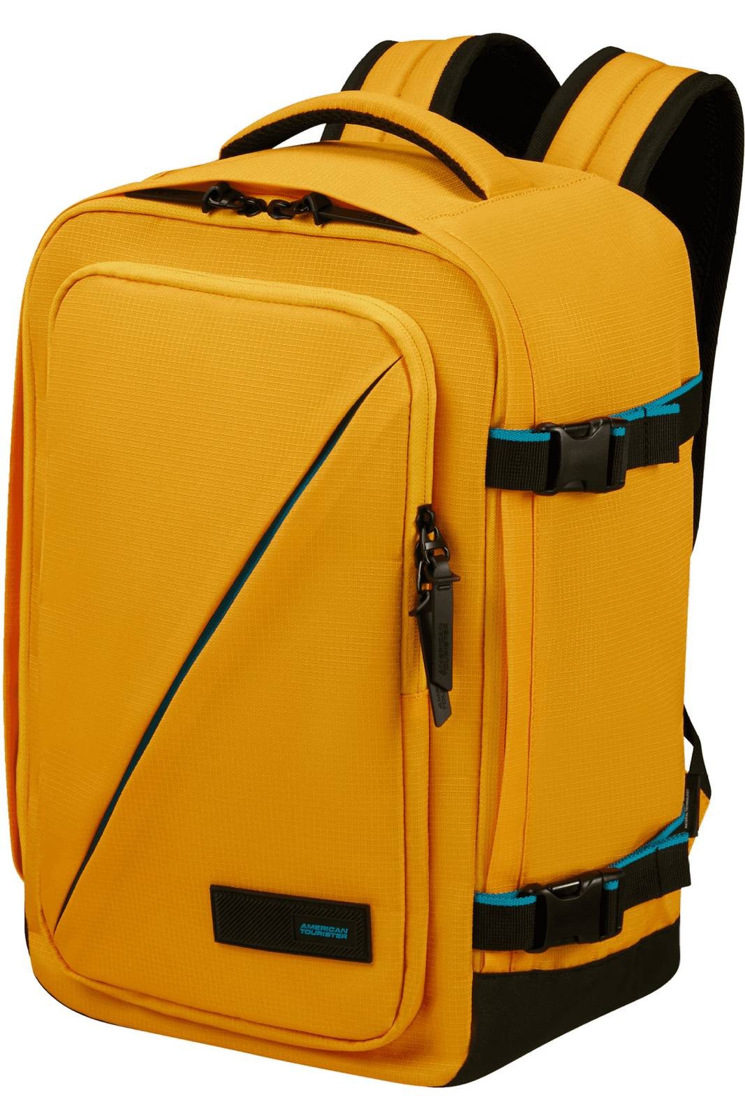 American Tourister Take2 Cabin S - Zaino 15.6 Giallo -