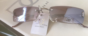 classical metal  Design Glasses  SUNGLASSES WOMEN   brown