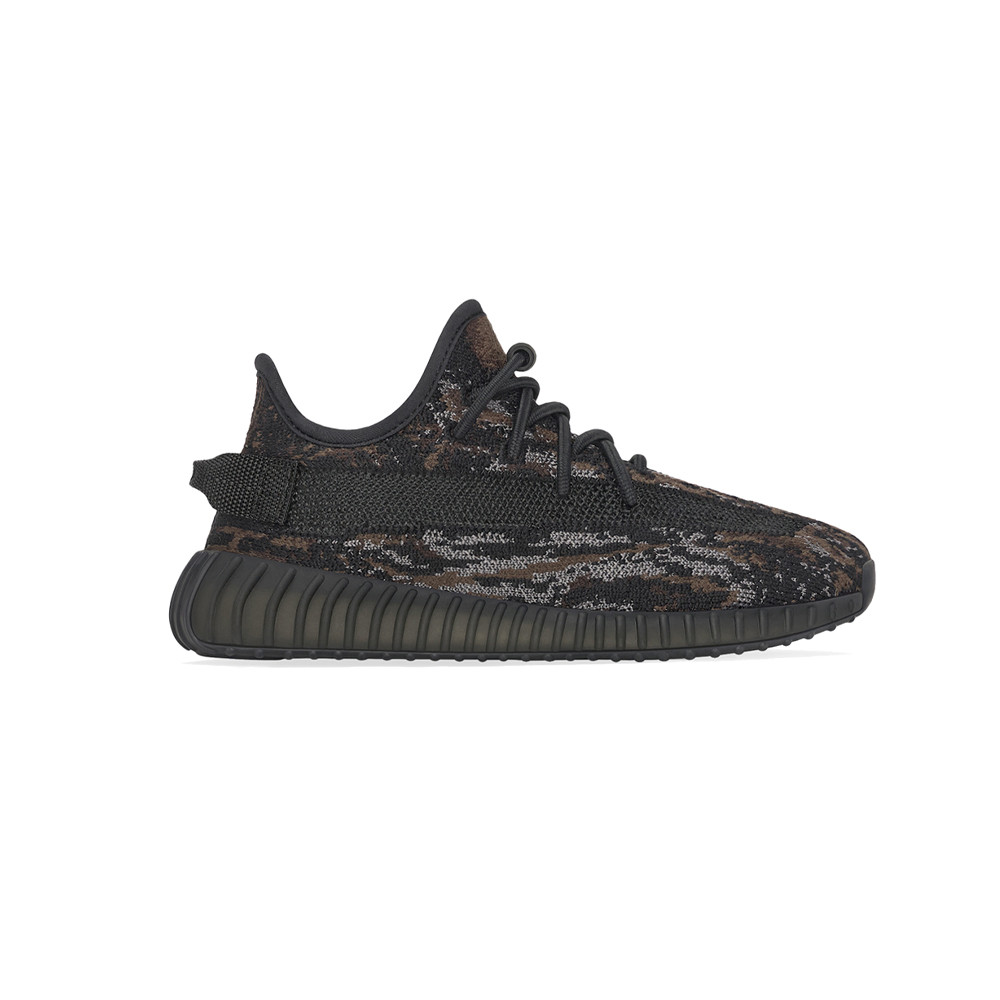 adidas Yeezy Boost 350 V2 Коричневые кроссовки без шнуровки для мальчиков Повседневная обувь GW377