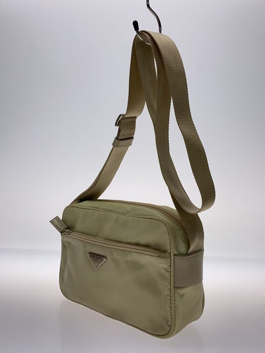 PRADA Bag Nylon CRM Solid present Authentic Rare … - image 2