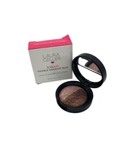 Laura Geller Baked Marble Eye Shadow Duo Pink Icing Devil's Food 0.06oz / 1.8g