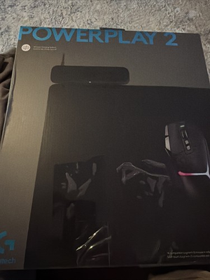 #ad logitech g powerplay 2 wireless charging system $100.00