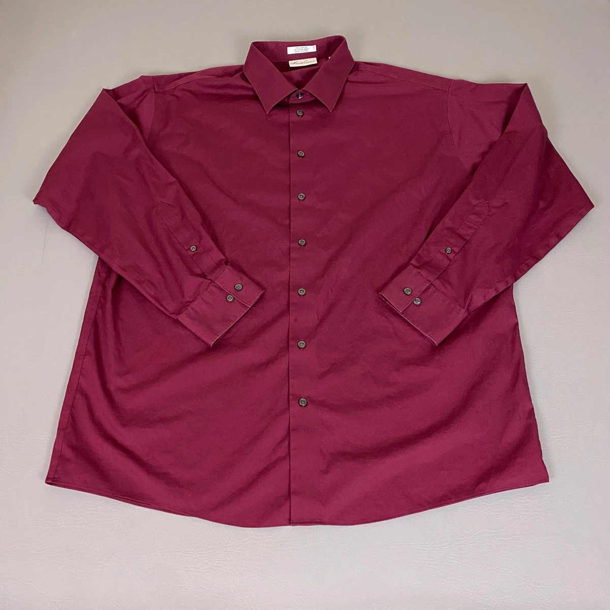 mens dress shirts 18.5 x 32 33 18 X 32/33 Breathable Fabric Dress Shirts