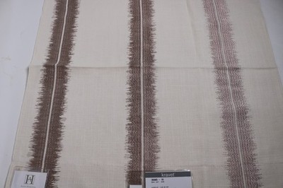 Kravet Alexa Hampton 22''x25'' Fabric Remnant ''Boka Ikat'' Color, Dusk