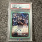Caleb Williams 2024 Topps Chrome Rookie Auto-Aqua Geometric PSA 10