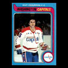 Guy Charron #152 1979 Topps Washington Capitals Hockey Card NHL EX