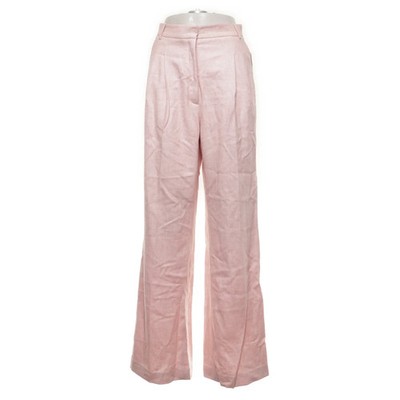 Mrs & Hugs, Palazzohose, Größe: L, Pink, Polyester/Viskose/Wolle, Damen #dWG